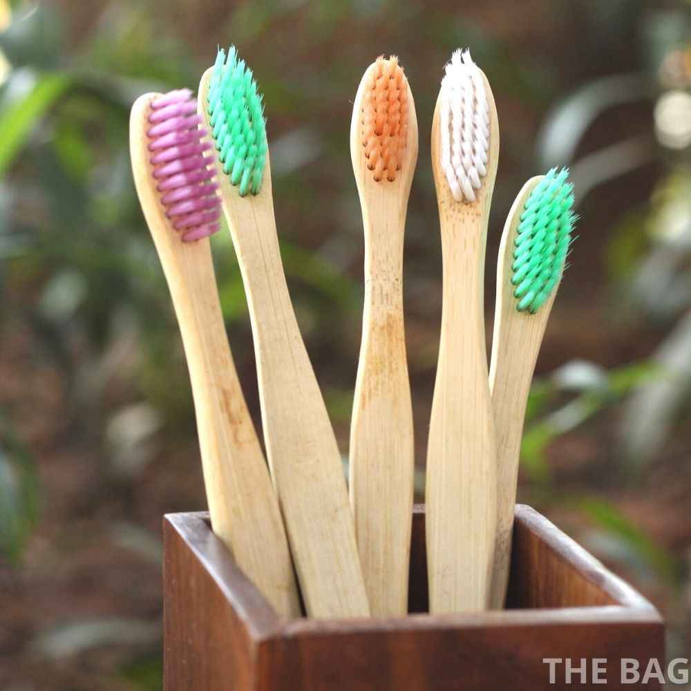 Bamboo Toothbrushes – THE BAG